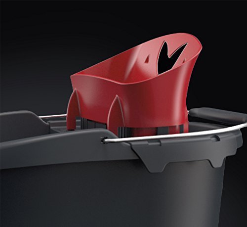 EAN 4023103206052 - Vileda 158575 mopa, fregona y cubo Tanque individual Negro, Rojo, Blanco imagen 6