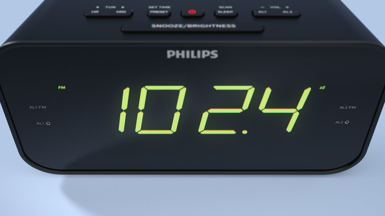 EAN 4895229116641 - Philips TAR3306/12 despertador Reloj despertador digital Negro imagen 8