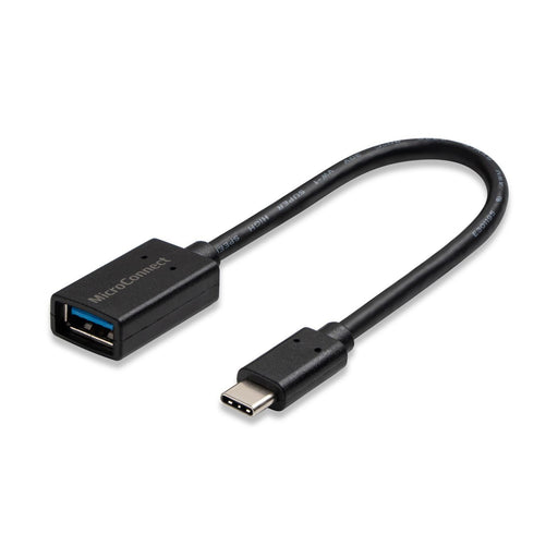 EAN 5712505328576 - Microconnect USB3.1CAF02 cable USB USB 3.2 Gen 1 (3.1 Gen 1) 0,2 m USB C USB A Negro imagen 1