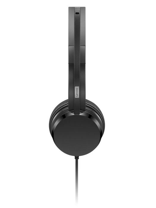 EAN 195892068099 - Lenovo 4XD1K18260 auricular y casco Auriculares Alámbrico Diadema Música/uso diario USB tipo A Negro imagen 4