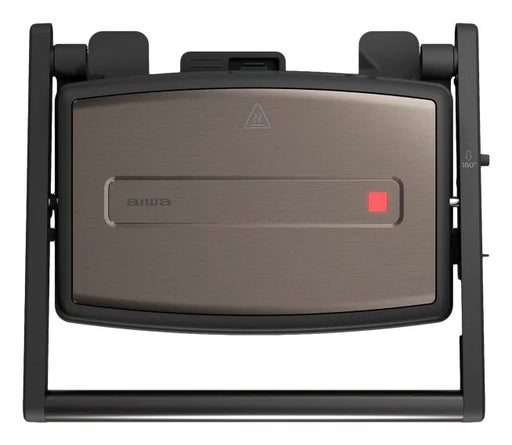 EAN 8435256810394 - Aiwa KAMADO sandwichera 1500 W Negro, Acero inoxidable imagen 1