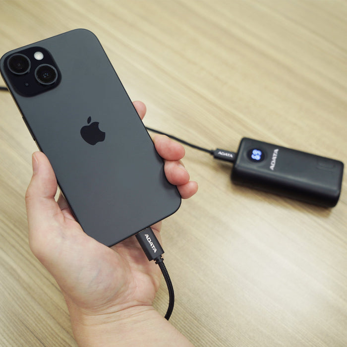 EAN 4711085949394 - ADATA CACC-200PN-BK cable USB USB 2.0 2 m USB C Negro imagen 4