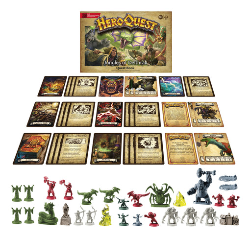 EAN 5010996227775 - Hasbro Gaming Avalon Hill HeroQuest Jungles of Delthrak Quest Pack Expansión de juego de mesa Viaje/avent imagen 1