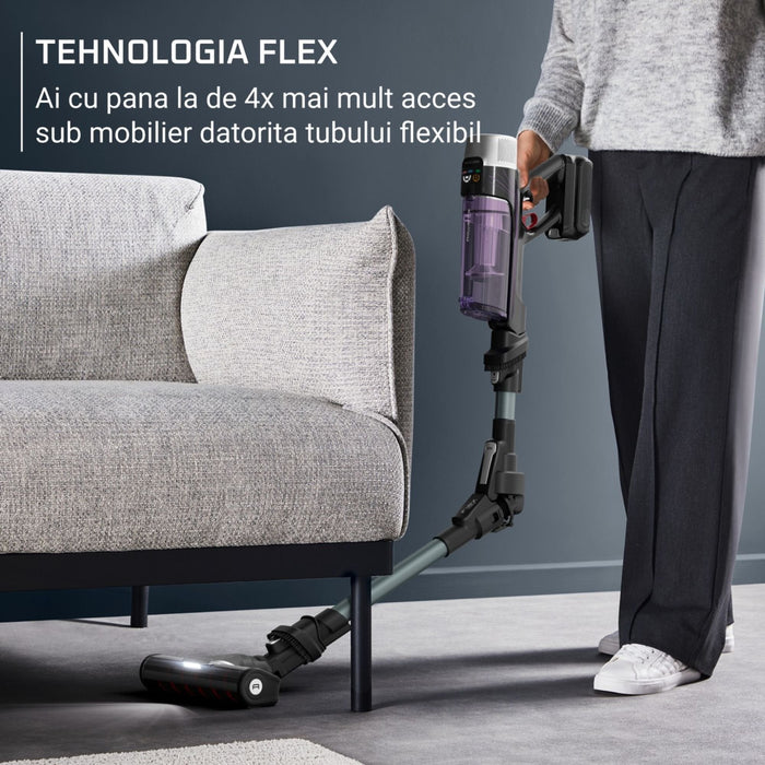 EAN 3221616135246 - Rowenta RH2048WO aspiradora de pie y escoba eléctrica Batería Secar Sin bolsa 250 W Negro imagen 3