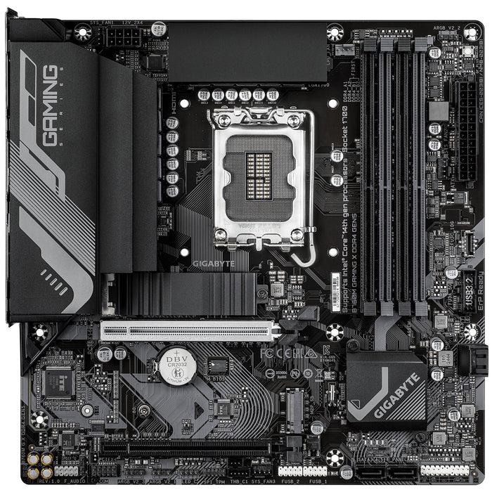 EAN 4719331874087 - GIGABYTE B760M GAMING X DDR4 GEN5 Intel B760 LGA 1700 micro ATX imagen 2