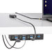 EAN 0065030898195 - StarTech.com 5G7AINDRM-USB-A-HUB hub de interfaz USB 3.2 Gen 1 (3.1 Gen 1) Type-B 5000 Mbit/s Negro imagen 10