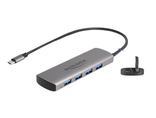 EAN 4043619642939 - DeLOCK 64293 hub de interfaz USB 3.2 Gen 1 (3.1 Gen 1) Type-C 10000 Mbit/s Gris imagen 1