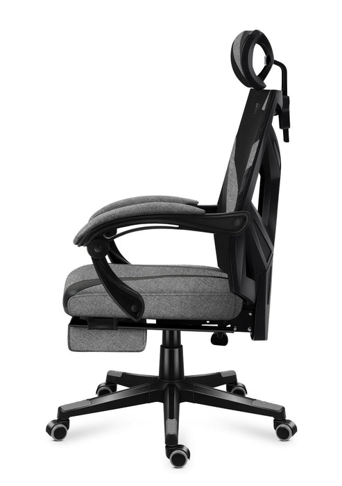 EAN 5903796010817 - Huzaro Combat 5.0 Silla para videojuegos de PC Asiento de malla Negro, Gris imagen 6