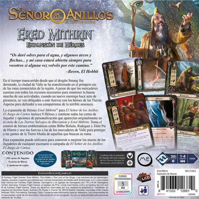 EAN 0841333126810 - Asmodee MEC114ES juego de tablero Ered Mithrin Expansión de Héroes Expansión de juego de mesa Intercambio imagen 3