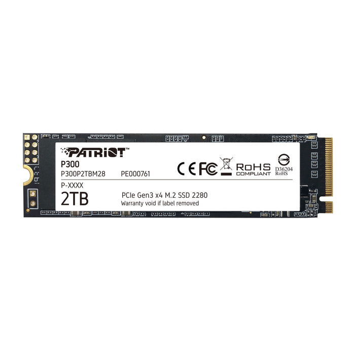 EAN 0814914027318 - Patriot Memory P300 2 TB M.2 PCI Express 3.0 NVMe imagen 1