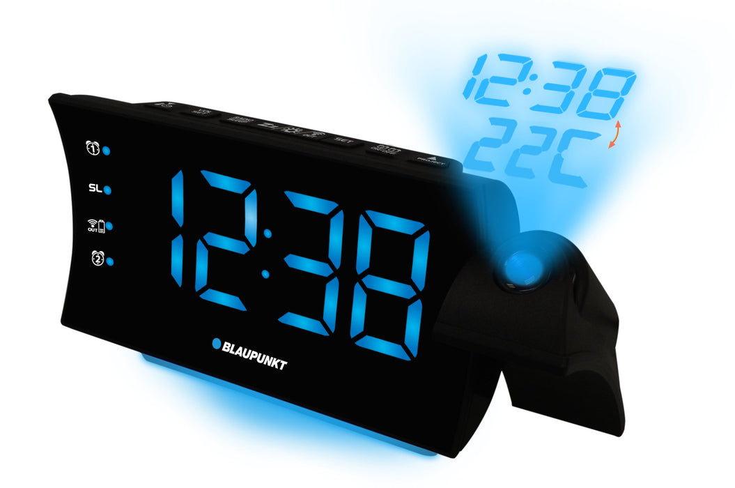 EAN 5901750503221 - Blaupunkt CRP81USB despertador Reloj despertador digital Negro imagen 2