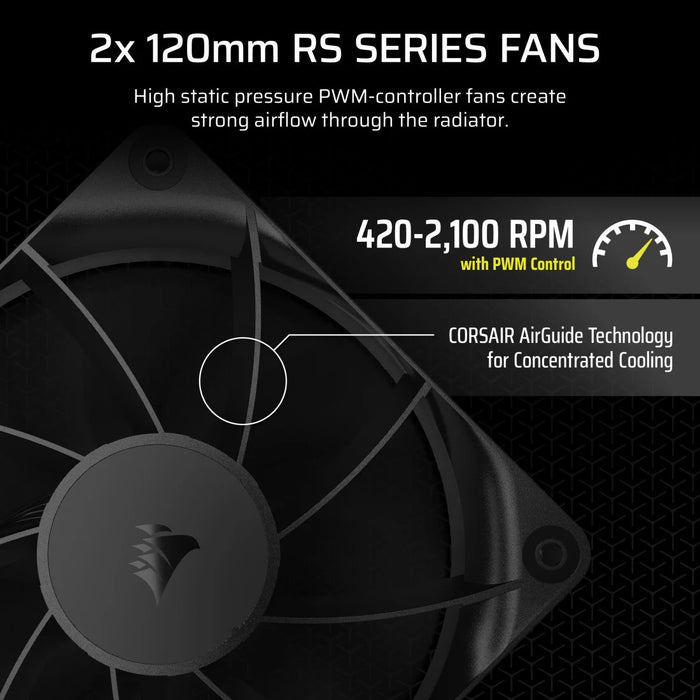 EAN 0840006687528 - Corsair Nautilus 240 RS Placa base Sistema de refrigeración líquida todo en uno Negro imagen 3