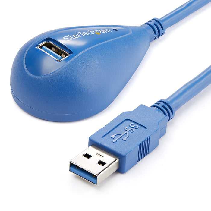 EAN 0065030842785 - StarTech.com USB3SEXT5DSK cable USB USB 3.2 Gen 1 (3.1 Gen 1) Azul imagen 1