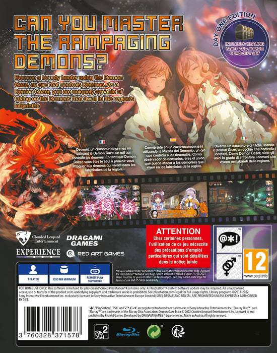 EAN 3760328371578 - Red Art Games Demon Gaze Extra imagen 1
