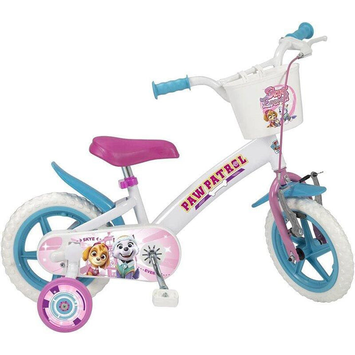 Bicicleta Infantil 12" Toimsa Toi1181 Paw Patrol Blanco