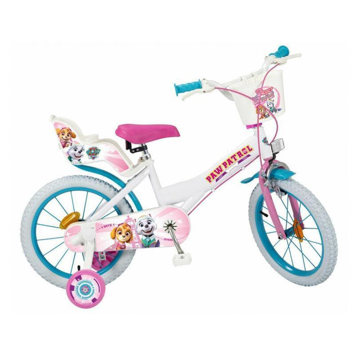 Bicicleta Infantil 16" Toimsa Toi1681 Paw Patrol Blanco