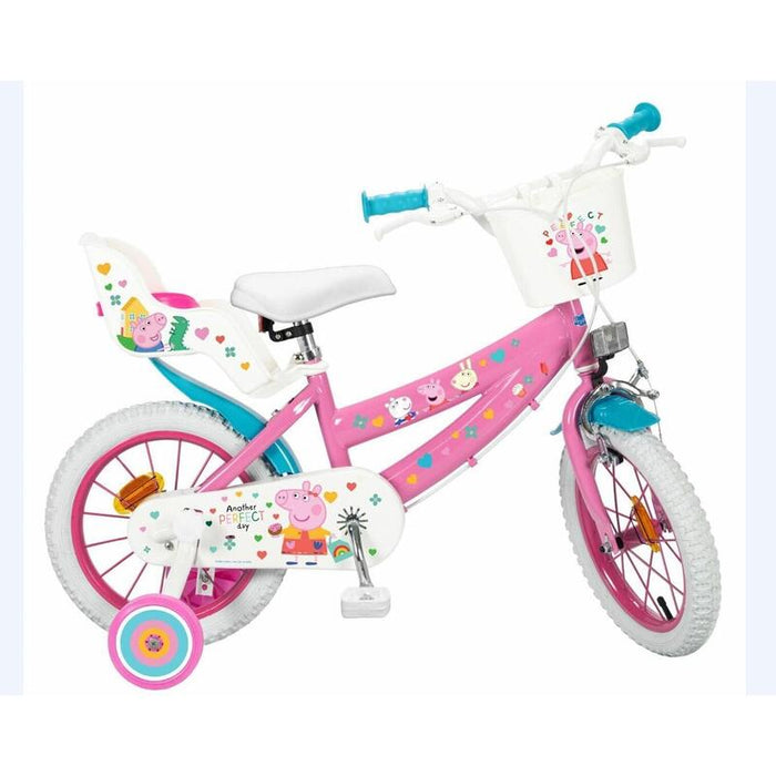 Bicicleta  Toimsa Peppa Pig  Infantil 16" Rosa