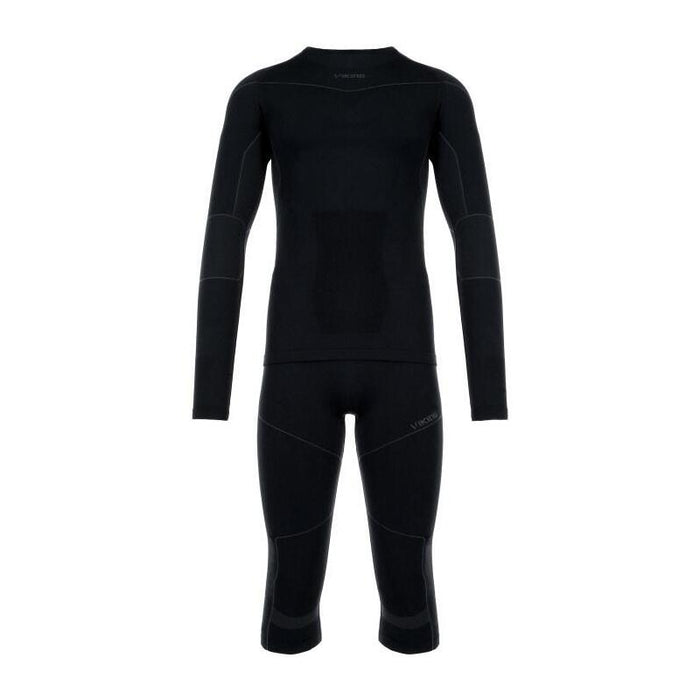 Bielizna Meska Viking Gary 3/4 Set Bamboo Roz. L Negro