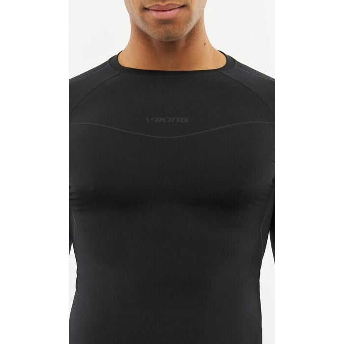 Bielizna Meska Viking Gary 3/4 Set Bamboo Roz. M Negro