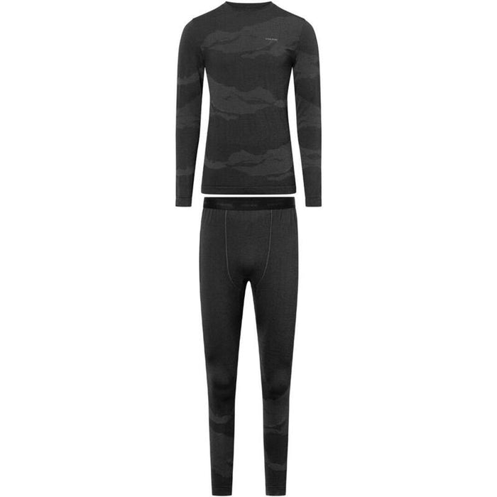 Bielizna Meska Viking Gasher Man Set Merino Roz. M Negro