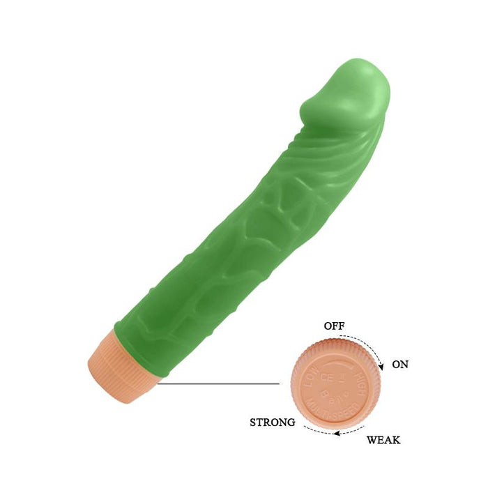 Baile - Bill Vibrador Realístico 22.5 Cm Verde