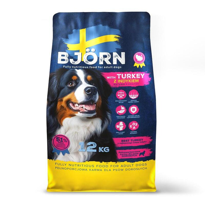 Bjorn With Turkey - Alimento Seco Para Perros - 12kg