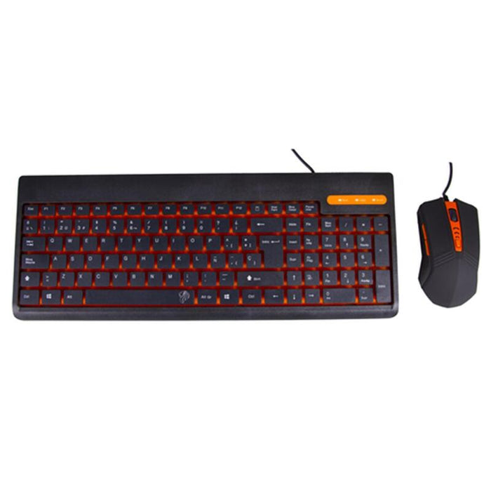 Bl Kit Teclado+Raton Negro Home Advance Bl-1857