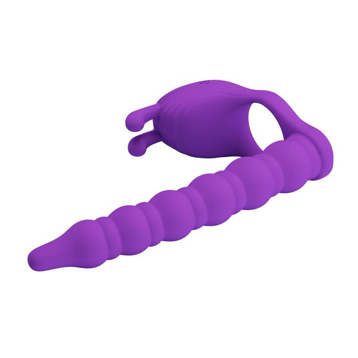 Pretty Love - Blackney Anillo Pene Con Plug Vibrador Lila