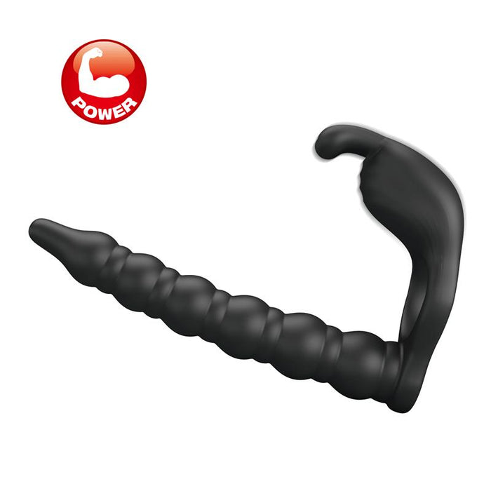 Pretty Love - Blackney Anillo Pene Con Plug Vibrador Negro