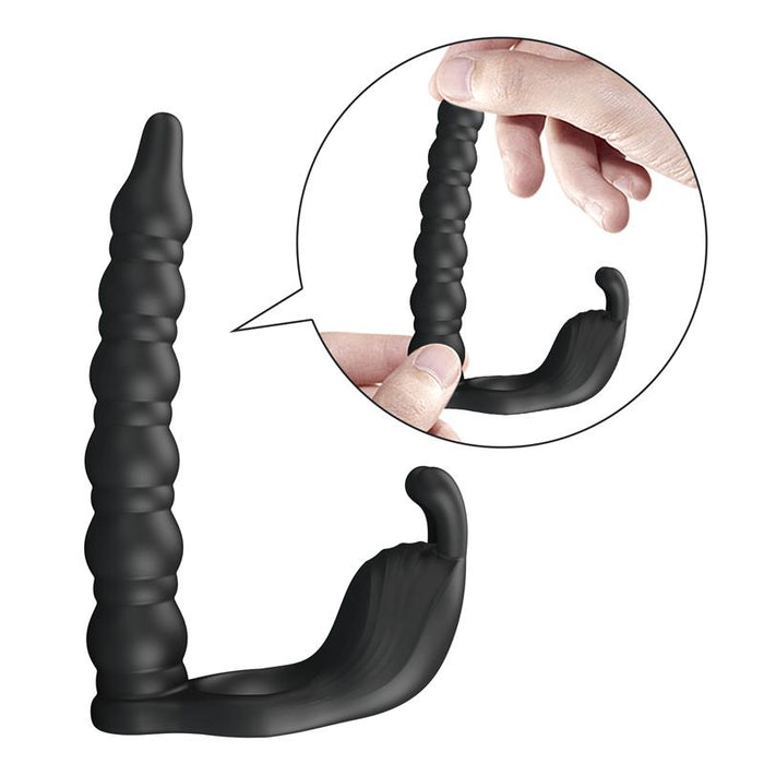 Pretty Love - Blackney Anillo Pene Con Plug Vibrador Negro