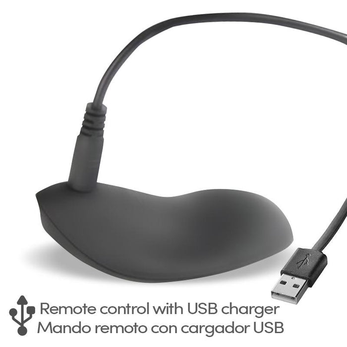 Estimulador Usb Bliss Pantis Con  Silicona Control Remoto Usb