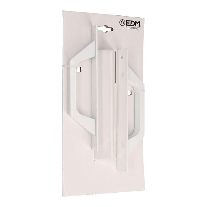 Blister Asa Placa Recta 6804 Aluminio Blanco Edm