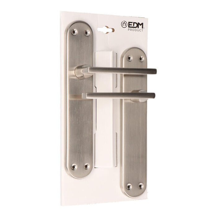 Blister Juego De Manillas 606 Niquel Satinado Edm