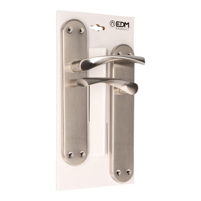 Blister Juego De Manillas 707 Niquel Satinado Edm