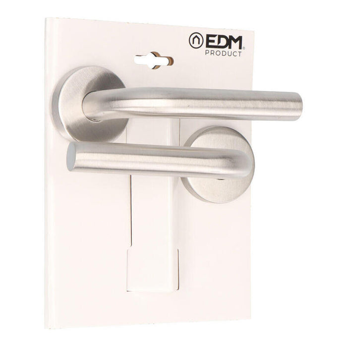 Blister Juego Roseta L Curva 575 Inox. Edm