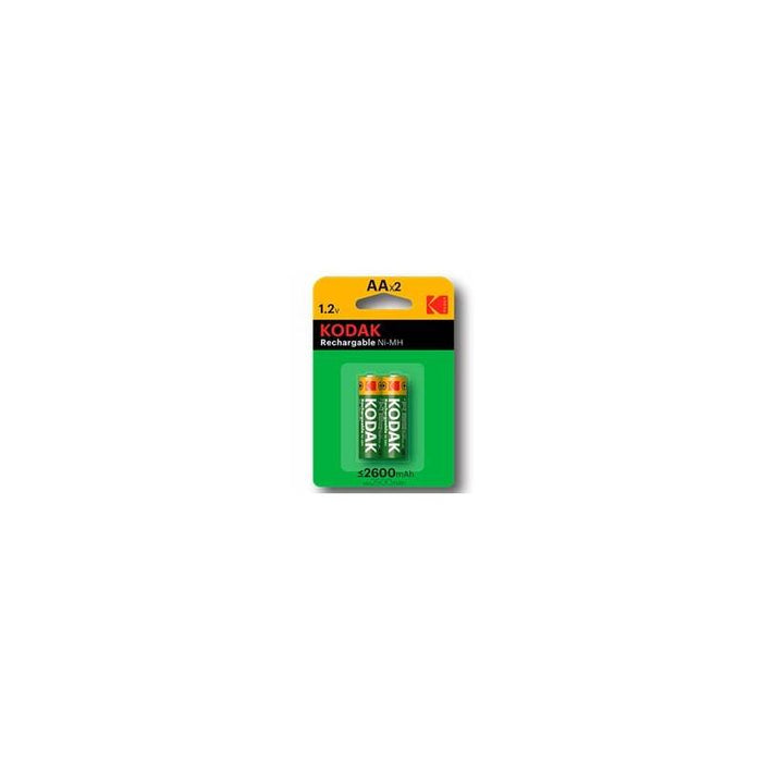 Blister Kodak 2 Pilas Recargables Ni-Mh Aa Lr6 2600 Mah