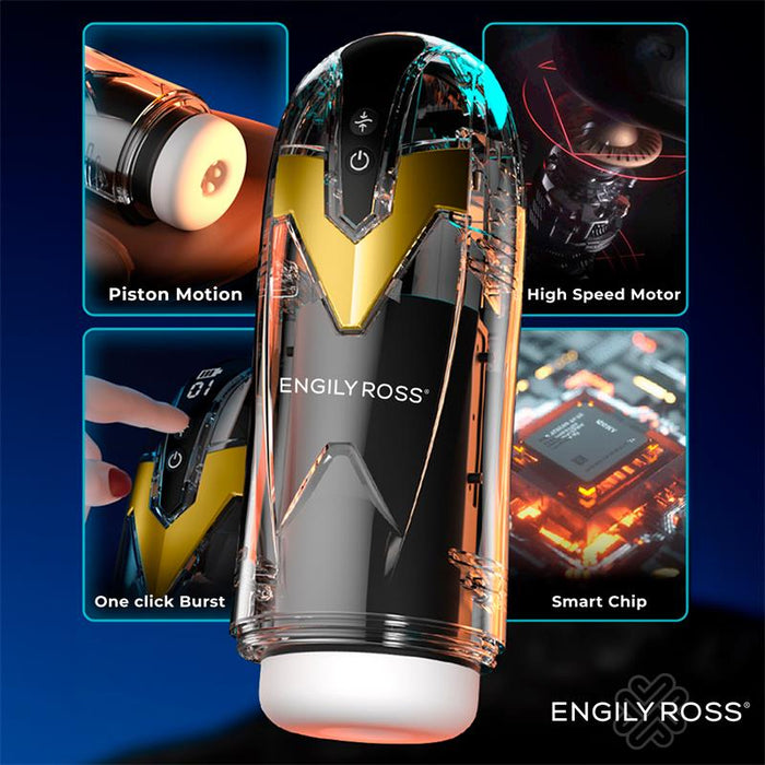 Bloster Masturbador Masculino Automático Con Thrusting