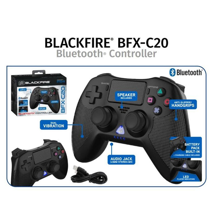 Bluetooth Controller Blackffire Bfx C20 Ps4