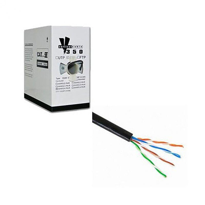 Bobina De Cable Utp De 305 M Con Cubierta Válida Para Exterior.