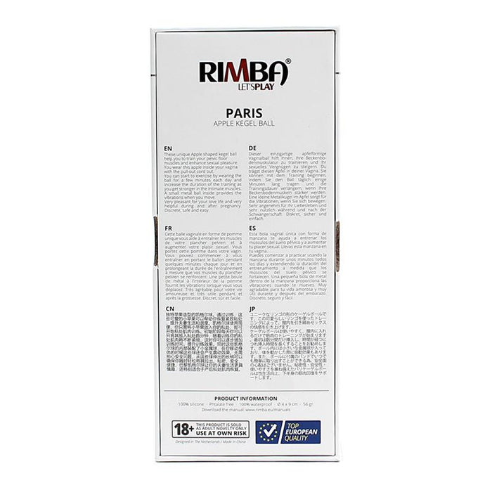 Bola Kegel En Forma De Manzana Paris Rosa Claro