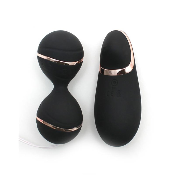 Bolas Kegel Con Control Remoto Y Estimulador Ibiza Negro