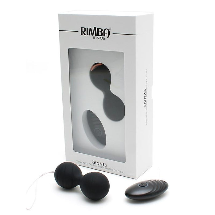 Bolas Kegel Con Vibración Y Control Remoto Cannes Negro