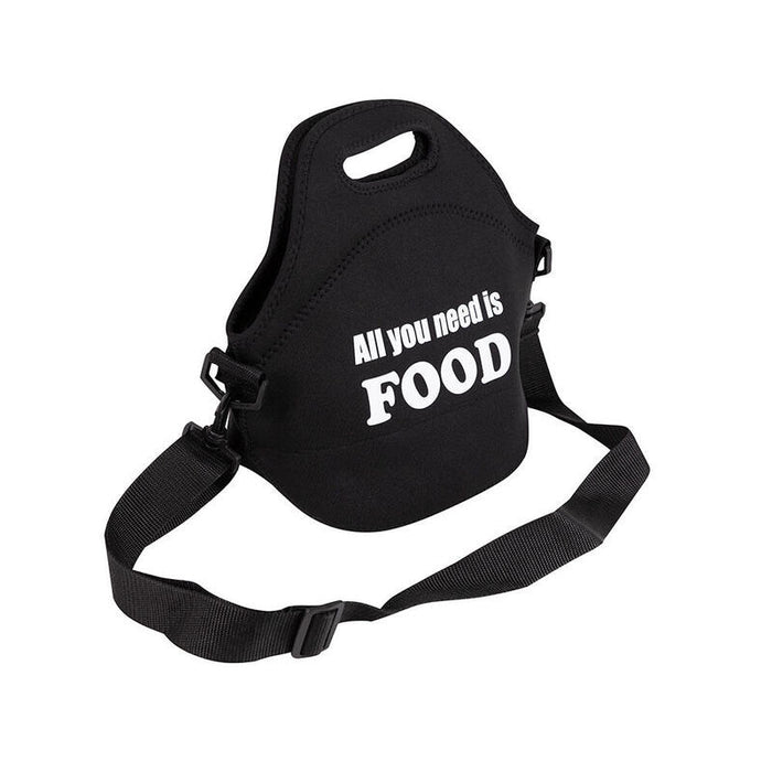 Bolsa Almuerzo Neopreno 30x30x17cm Negra Expert Bgeu4332 San Ignacio