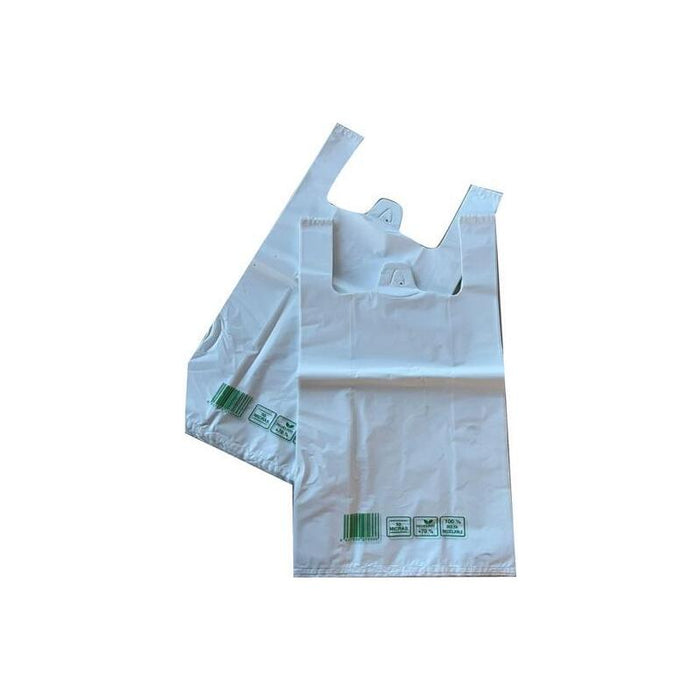 Bolsa De Camiseta 42x53 50 Micras 70% Reciclado 1kg