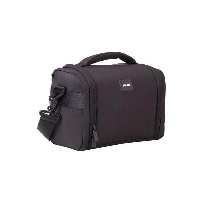Milan Shadow Bolsa Isotermica Porta Alimentos De 5l - Gran Capacidad - Apertura Total - 24.5x20x16cm - Negro