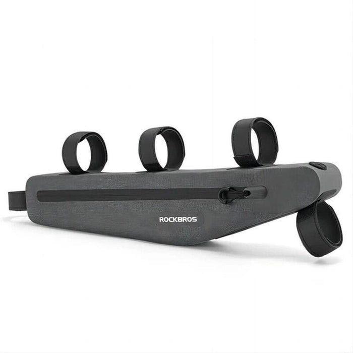 Bolsa Para Cuadro De Bicicleta Rockbros As-052 Gris Impermeable