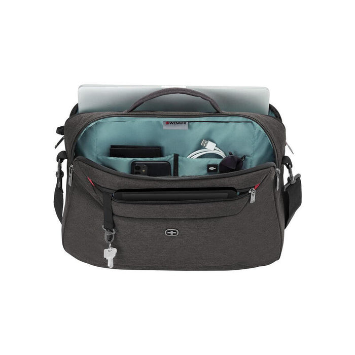 Bolsa Para Portatil Wenger Mx Commute Incl. Mochila Correas 16 Gris