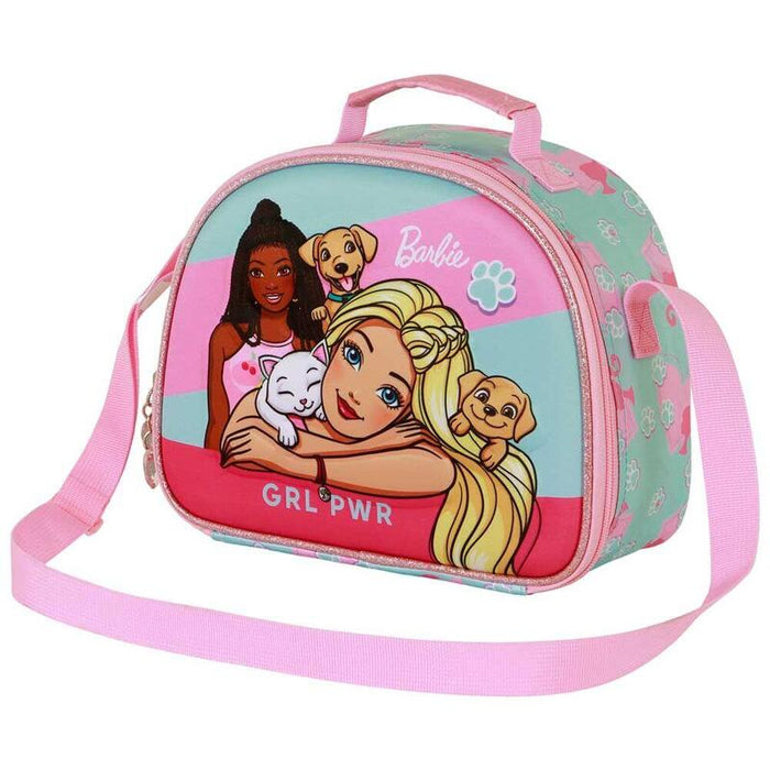 Bolsa Portameriendas 3d Pets Barbie