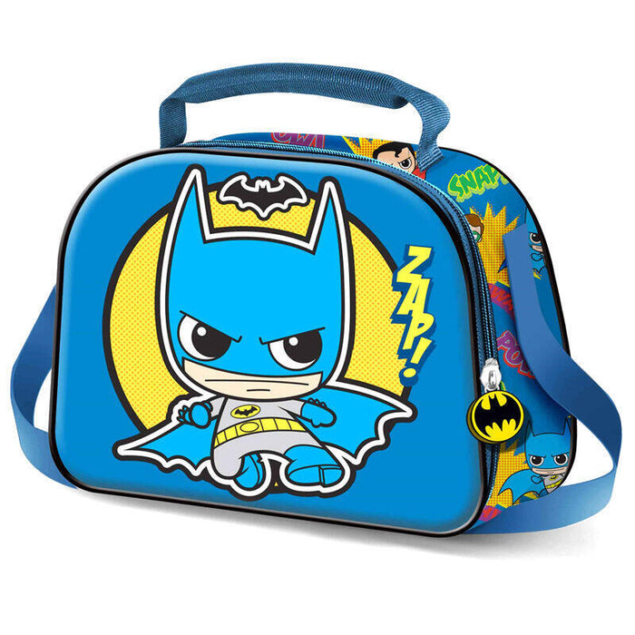 Bolsa Portameriendas 3d Zap Batman Dc Comics