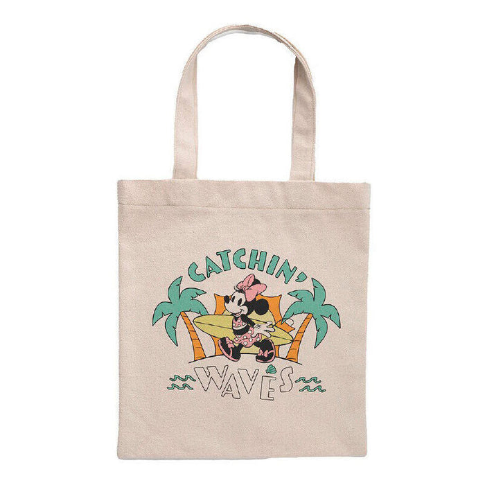 Bolsa Shopping Catchin' Waves Minnie Mouse Disney